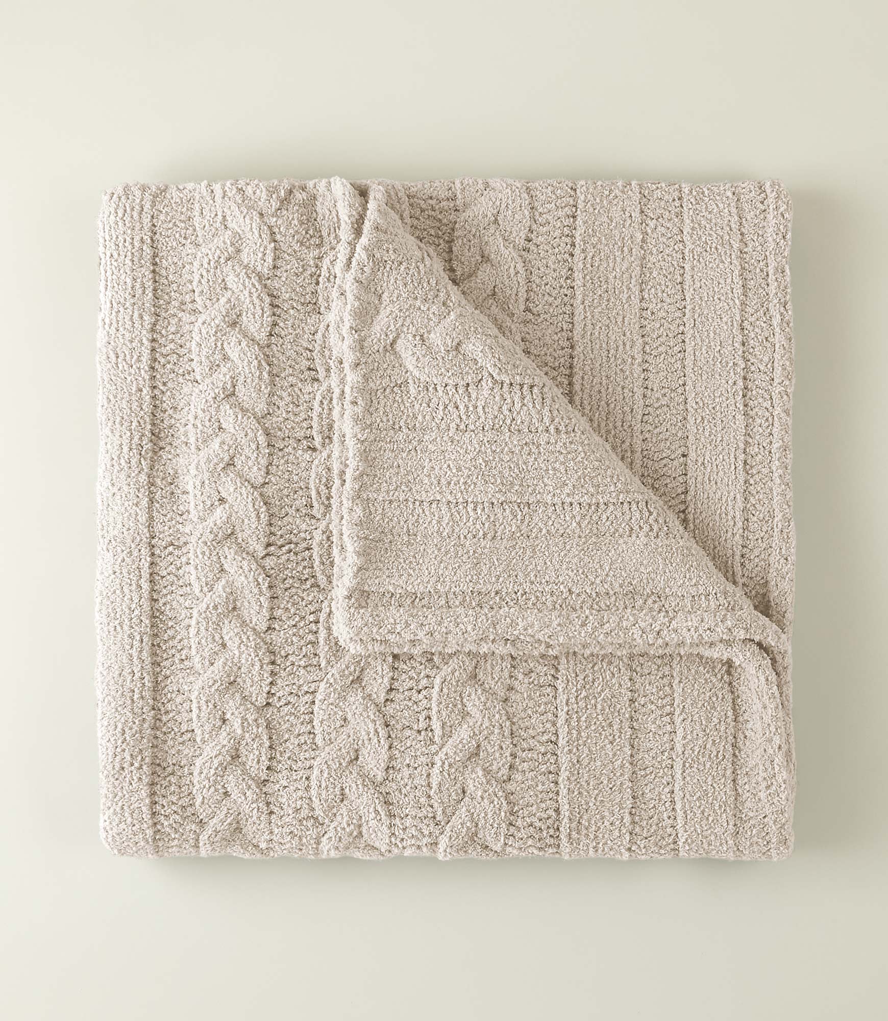 Cozy Knit Throw Blanket