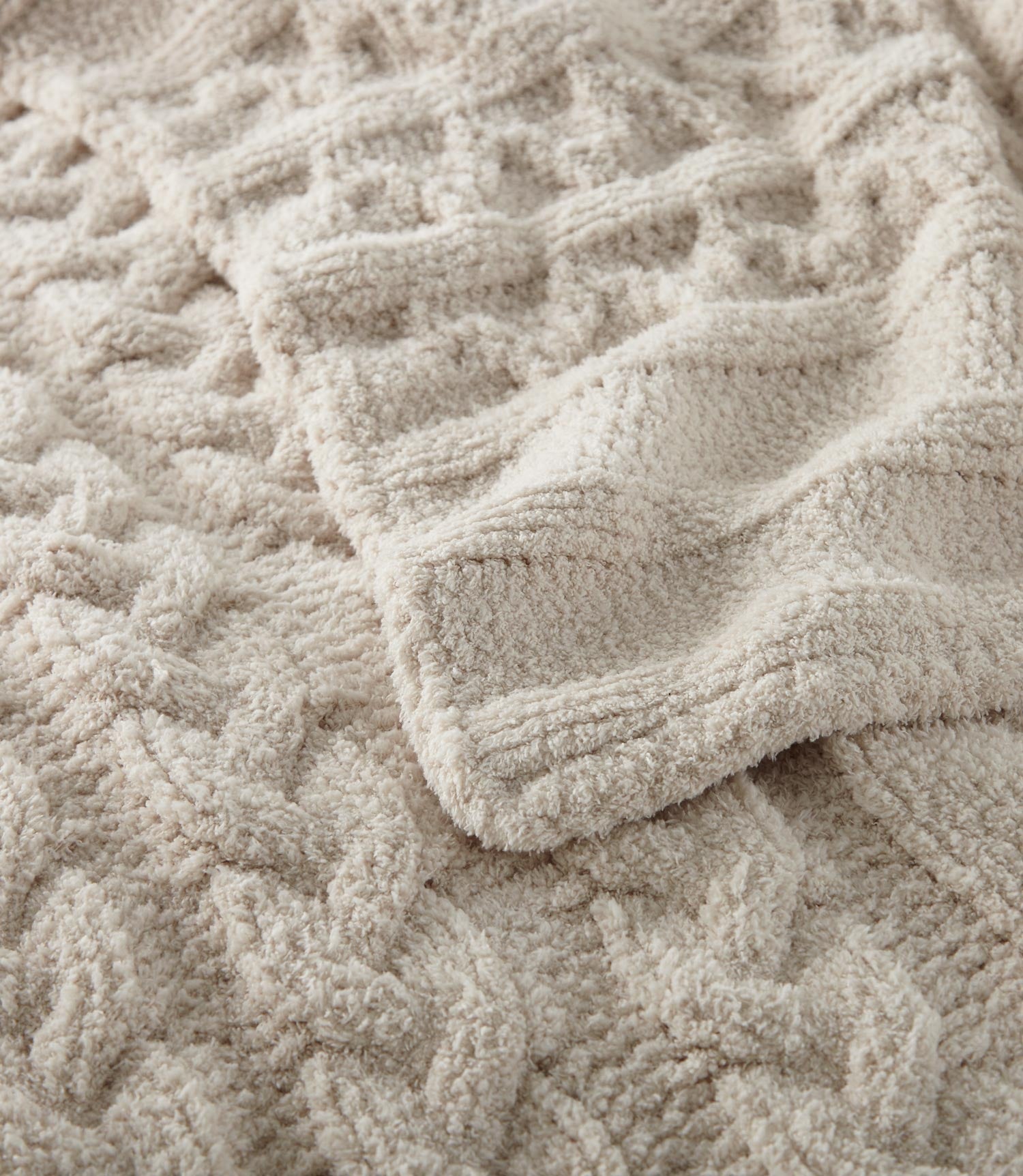 Cozy Knit Throw Blanket