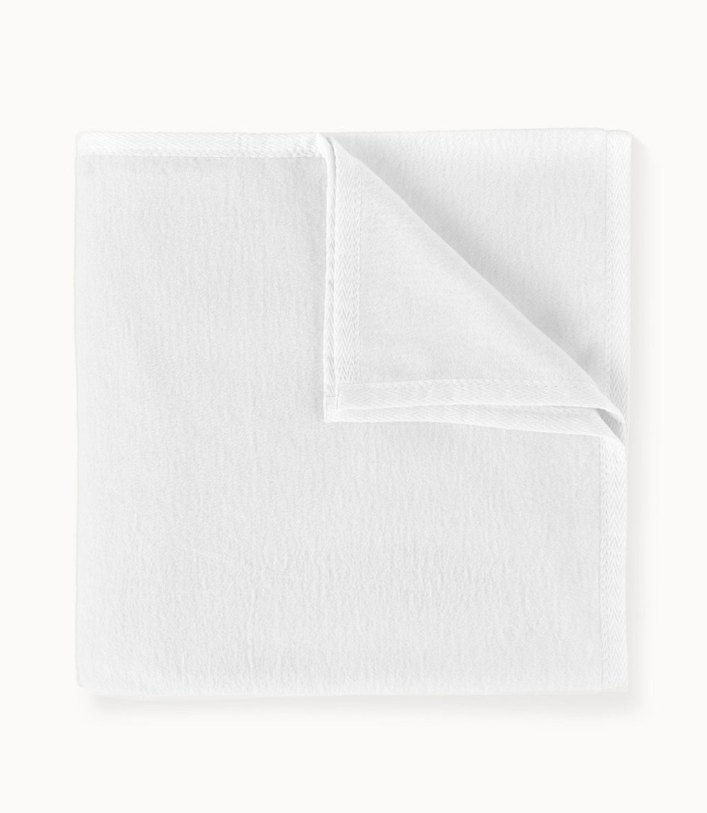 All Seasons Cotton Blanket, White