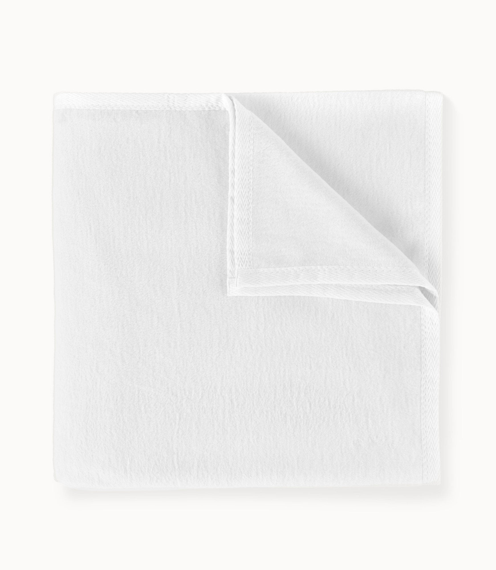 All Seasons Cotton Blanket, White
