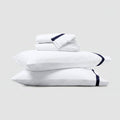 Banded Percale Sheet Set